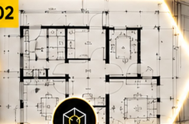 Architectural floor plan drawing