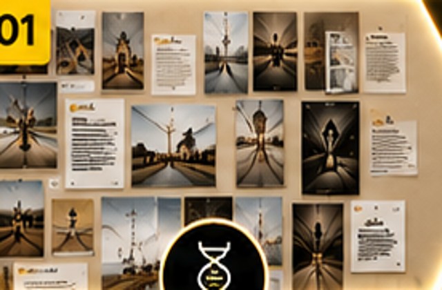 Client reference and mood board fragments